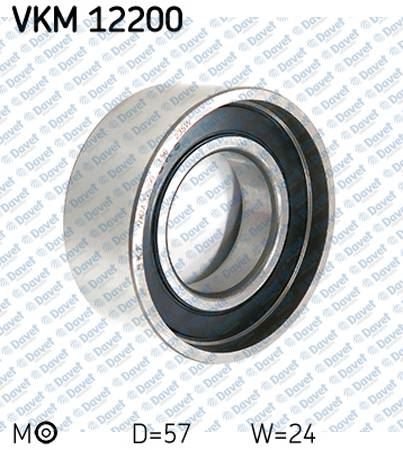 SKF VKM 12200 Triger Gergi Rulmani Kucuk Tempra Tipo Slx M131 1.6 Uno Doblo 1.2 8v 1.4 8v - - Vkm 12200